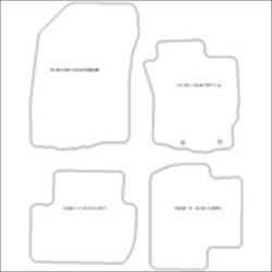 Mitsubishi Outlander Manual Car Mats